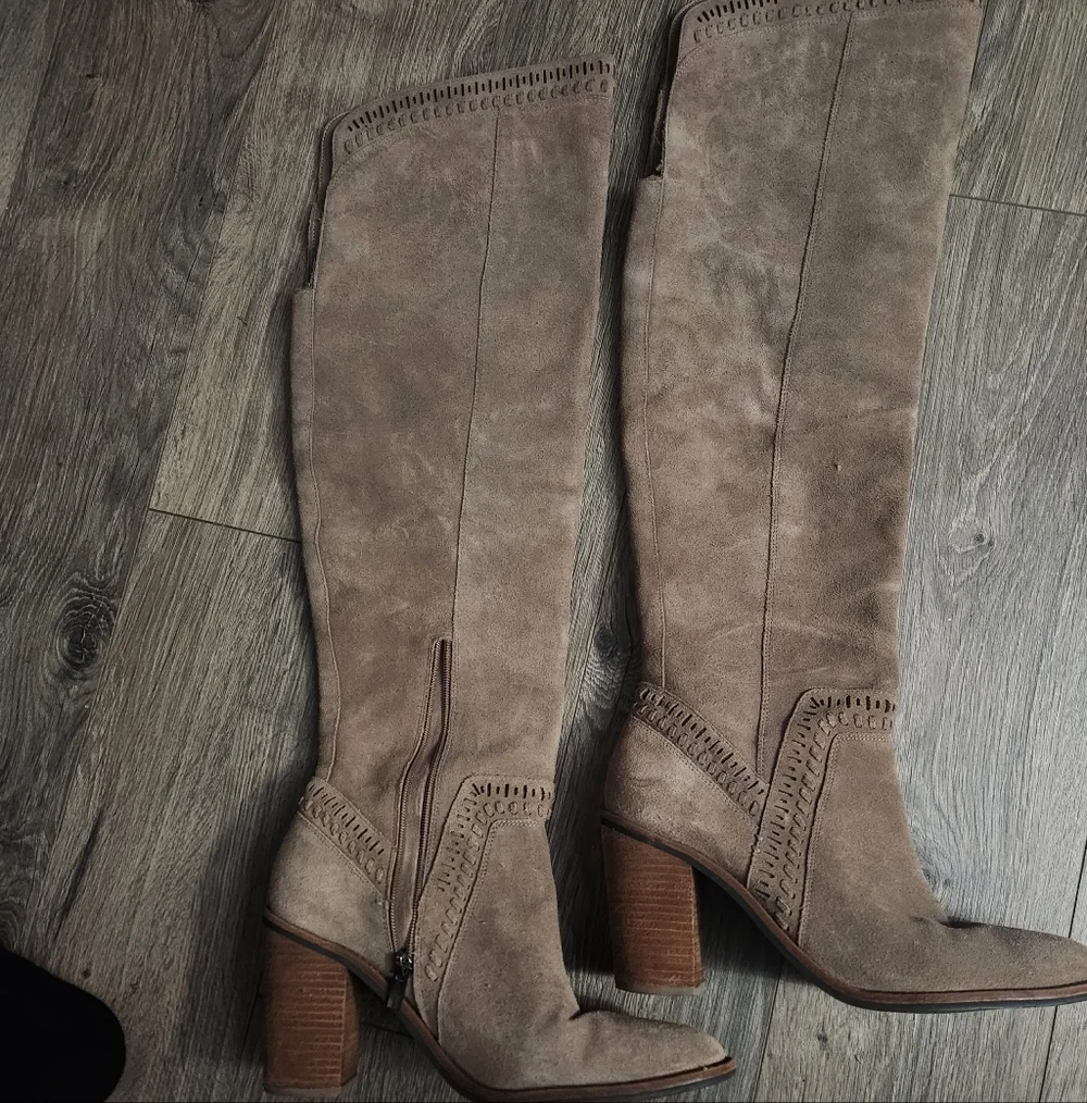 Vince Camuto Tan Over the Knee Boots - Picture 8 of 8